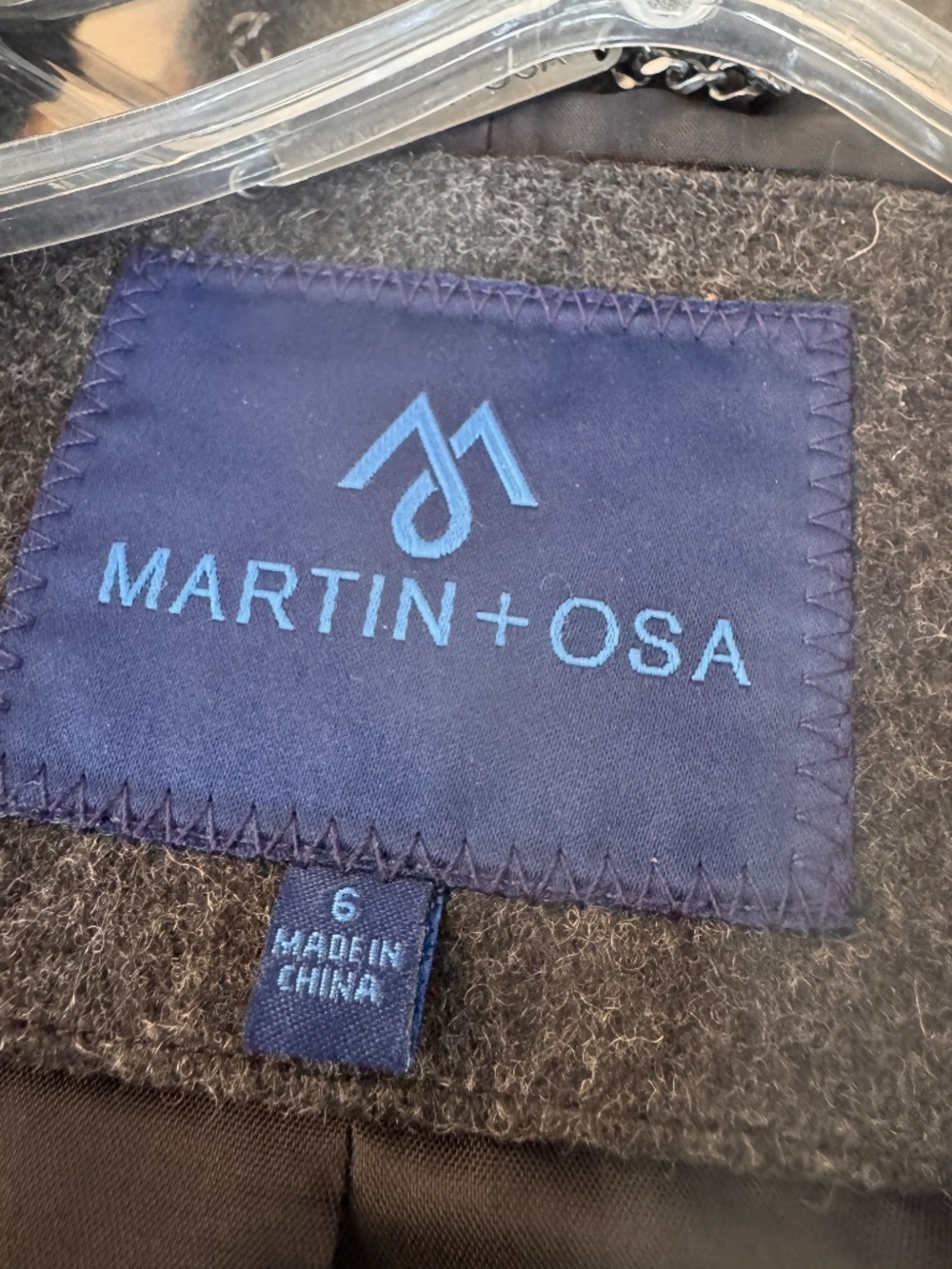 Martin + OSA Wool Jacket - Picture 2 of 4